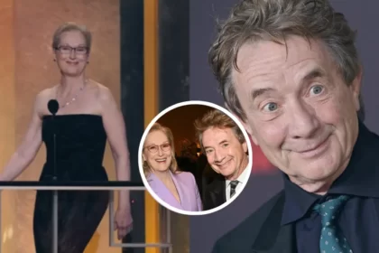 Meryl Streep and Martin Short