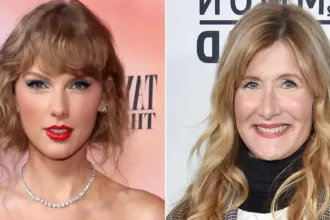 Taylor Swift and Laura Dern
